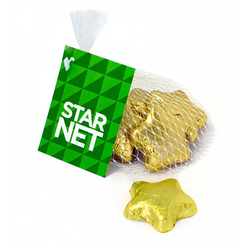 Chocolate Star Net Bag